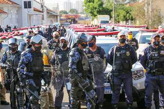 Guardas Civis Metropolitanos serão responsáveis por controlar os ânimos dos manifestantes. (Foto: Paulo Francis)