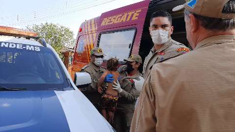 Crian&ccedil;a &eacute; agredida por desconhecido durante ataque de f&uacute;ria 