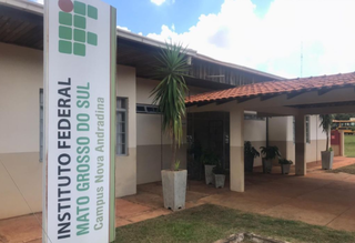 Campus do IFMS em Nova Andradina. (Foto: Jornal da Nova)