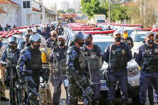 Guarda Civil Metropolitana terá 60 viaturas com 300 guardas em esquema de segurança. (Foto: Paulo Francis)