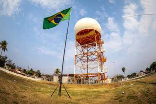 Força Aérea mantém radar em Corumbá, Ponta Porã e Porto Murtinho para monitorar a fronteira. (Foto: Divulgação/FAB)