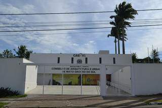 Sede do CAU-MS, em Campo Grande. (Foto: Divulgação)