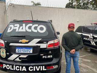 Homem foi preso na Avenida Presidente Vargas, na Capital. (Foto: Divulgação Dracco)