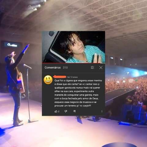 Luan Santana desabafa sobre hater que o atacou há 13 anos
