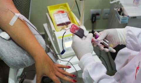 Com estoque de sangue O+ zerado, Hemosul convoca doadores