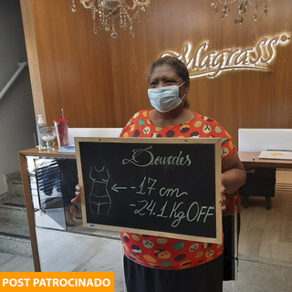 Ao pensar na saúde, Lourdes perdeu 24 kg e eliminou 10 remédios da sua vida. (Foto: Divulgação)