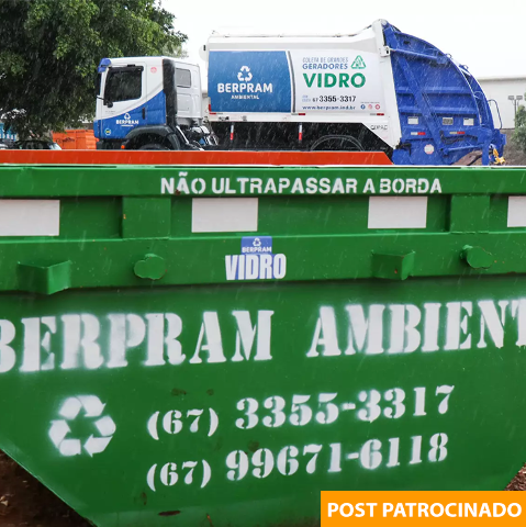 Referência ambiental, Berpram abre 1ª área para reciclar vidro de MS