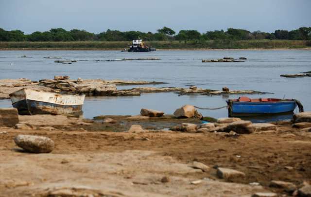 Crise h&iacute;drica: Rio Paraguai atinge n&iacute;vel negativo pelo segundo ano consecutivo