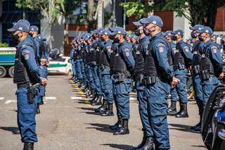 Troca em formação em Campo Grande. (Foto: Arquivo)