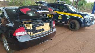 Em carro furtado em SP, traficante &eacute; preso com mais de meia tonelada de maconha