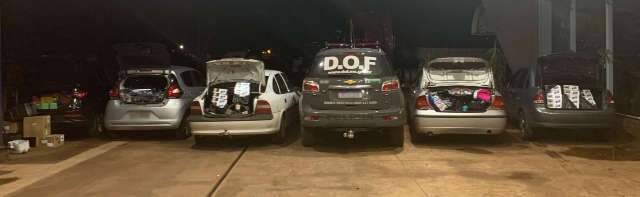 Comboio com R$ 318 mil em contrabando &eacute; apreendido na BR-267