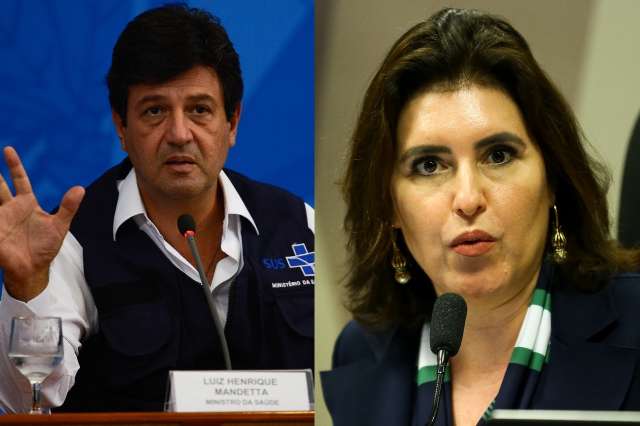 Mandetta tem 5% e Simone 2% dos votos em simula&ccedil;&otilde;es da corrida presidencial