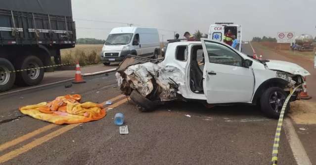 Empres&aacute;ria que morreu em acidente com carretas na BR-163 estava fugindo da PRF