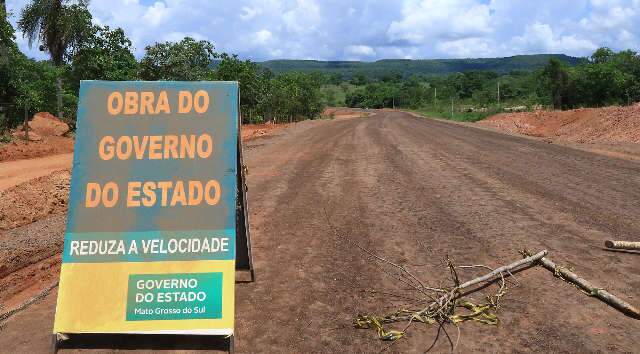 Por R$ 56,3 milh&otilde;es, MS-345 ser&aacute; asfaltada em dois anos