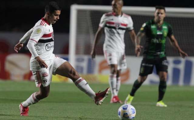 S&atilde;o Paulo e Am&eacute;rica-MG n&atilde;o saem do 0 a 0 no Morumbi 