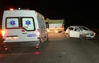 Socorrista era motorista de ambulância acionada para acidente de carro. (Foto: Nova News)