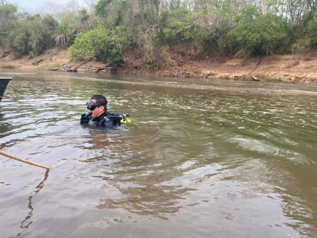 Homem morre afogado ap&oacute;s tentar atravessar Rio Miranda a nado 