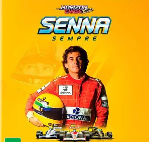 Ayrton Senna vai acelerar nas pistas de Horizon Chase Turbo
