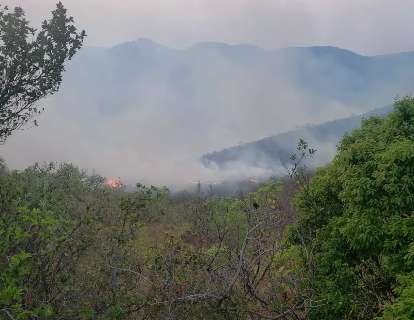Bombeiros reduzem incêndios, mas fumaça ainda cobre Capital do Pantanal