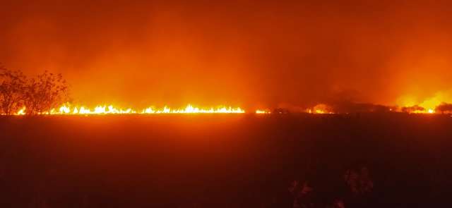 Fuma&ccedil;a reduz visibilidade e impede combate ao fogo com aeronaves no Pantanal