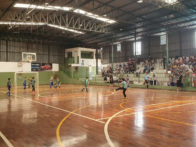 Rodada da Copa Pelezinho de Futsal tem m&eacute;dia de 5,5 gols por partida