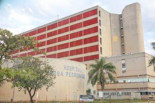 Prédio do Hospital Reginal, em Campo Grande. (Foto: Paulo Francis)