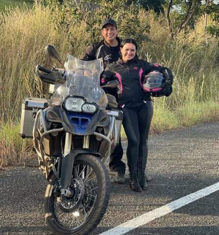 Ex-prefeito de cidade no MT e esposa morrem em acidente de moto em BR