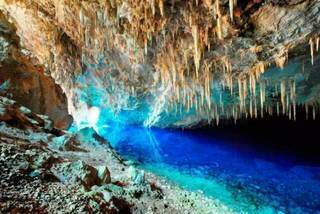 Gruta do Lago Azul, reaberta para visitação turística no dia 18 de março deste ano (Foto: Campo Grande News/Arquivo)