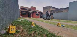 Casa usada como ponto de encontro pelos criminosos no Paraguai. (Foto: Divulgação)