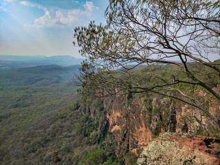 Vista da natureza para contemplação de cima do Mirante do Morro do Paxixi. (Foto: Marcos Maluf)