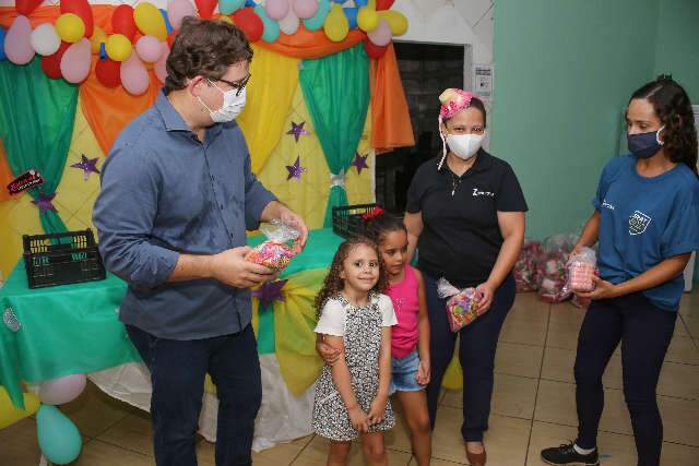 Energisa leva alegria e doa&ccedil;&otilde;es para fam&iacute;lias do Jardim Ouro Preto