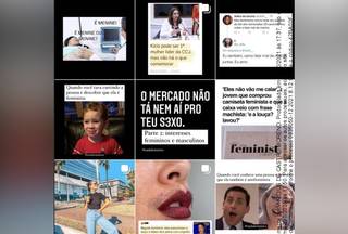 Postagem da página @nadafeminista, que defende &#34;valores cristãos&#34;, como família e liberdade econômica. (Foto: Reprodução)