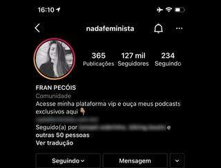 Empresário chegou a ter 127 mil seguidores. (Foto: Reprodução)