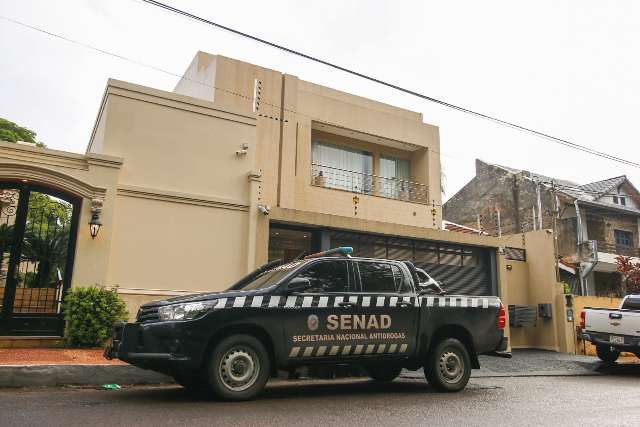 Homem forte do tr&aacute;fico de coca&iacute;na por portos &eacute; preso na capital paraguaia