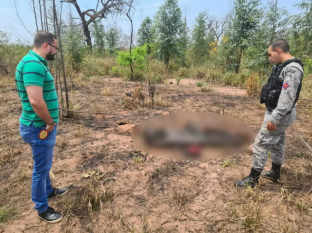 Corpos s&atilde;o encontrados carbonizados e suspeita &eacute; de tribunal do crime