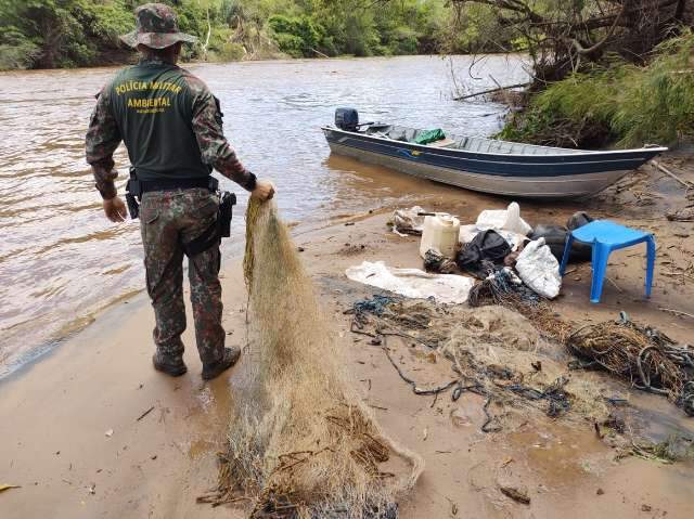 Autua&ccedil;&otilde;es em rios de MS diminu&iacute;ram 78% durante feriado prolongado deste ano