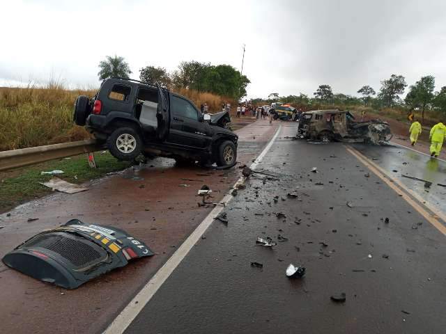 &Uacute;nica morte em estradas de MS durante feriad&atilde;o envolveu viatura da PRF