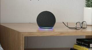 Aparelho Echo Dot 4ª Geração Smart Speaker, com Alexa. (Foto: Divulgação)