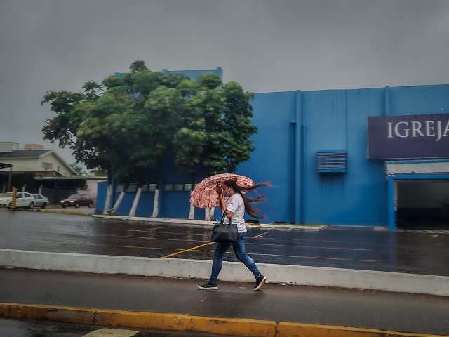 Munic&iacute;pios de MS enfrentam seis alertas de chuva forte e tempestade 