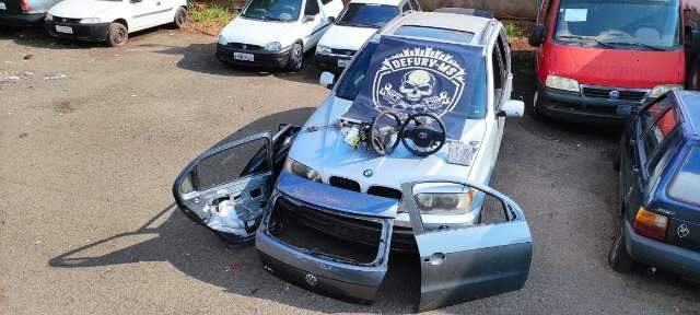 Preso homem que revendia pe&ccedil;as at&eacute; de BMW roubada em Campo Grande