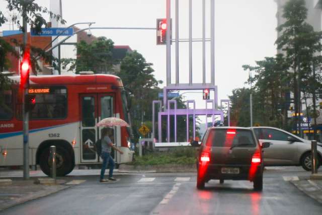 Alerta &eacute; de chuva intensa em 42 munic&iacute;pios de MS