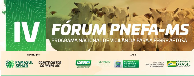 Comitê promove dia 21 evento sobre erradicação da aftosa em Mato Grosso do Sul