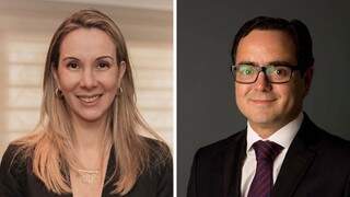 Rachel Magrini e Bitto Pereira disputam eleição para presidência da OAB-MS. (Foto: Reprodução)