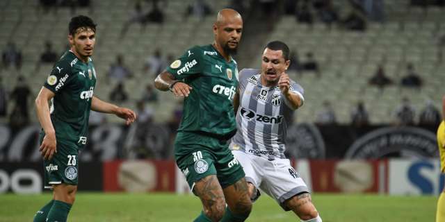 Com gols de Z&eacute; Rafael e Deyverson, Palmeiras faz 2 a 1 no Cear&aacute; 