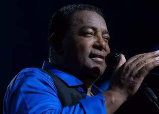 Luiz Carlos é vocalista do Raça Negra, uma das atrações da Expo MS. (Foto: Divulgação)