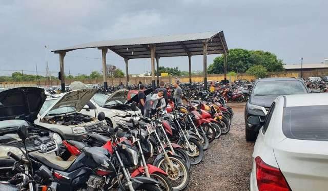 Detran abre leil&atilde;o de 70 ve&iacute;culos em quatro cidades de MS