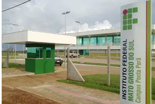 Instituto Federal de Mato Grosso do Sul, em Ponta Porã (Foto: divulgação) 