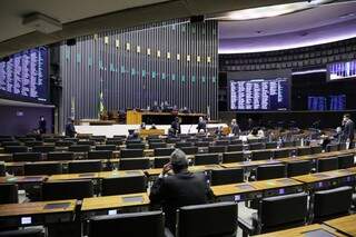 Plenário Ulysses Guimarães durante sessão ordinária. (Foto: Michel Jesus/Câmara dos Deputados)