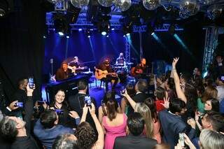 Banda de rock nacional Titãs anima a noite no Murano Buffet (Foto: Divulgação)