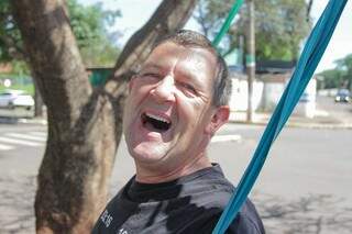 Mauro garante que o segredo da vida é escolher ser feliz. (Foto: Marcos Maluf)